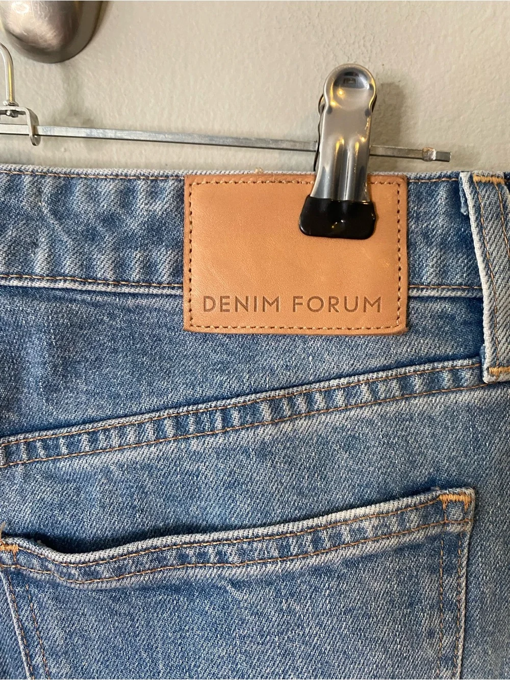 Denim Forum The 90s Nina Hi-Rise Straight Jeans - Picture 4 of 7